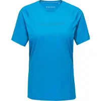 Mammut Selun Fl Logo T-shirt Met Korte Mouwen Blauw XS Vrouw