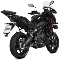 MIVV Oval Kawasaki Versys 650 2021-23 K.055.lzc Gehomologeerd Compleet Uitlaatsysteem