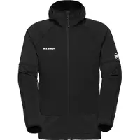 Mammut - Massone Midlayer Hooded Jacket - Fleecevest XXL, zwart