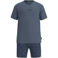 Tom Tailor Blauwe heren shortama | Maat 54