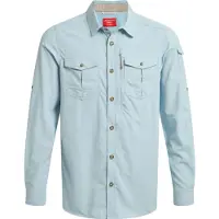 Craghoppers NosiLife Adventure LS Shirt III Heren (Maat - XXL, Kleur - Niagara Blue)