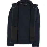 CMP - Jacket Jacquard Knitted 3H60747N - Fleecevest 56, blauw/zwart