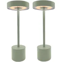 Lumisky Set van 2 draadloze tafellampen H30CM ROBY