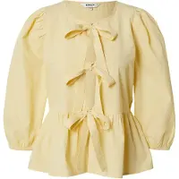 ONLY Blouse 'ONLRANINA' lichtgeel