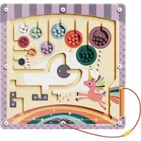 TOPBRIGHT Unicorn Fantasy Maze Houten Doolhof Speelgoed