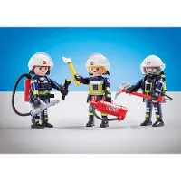Playmobil City Action 6586 - 3 Brandweerlieden ploeg B