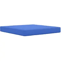 vidaXL Buitenbankkussen Polyester Koninklijk Blauw 80 x 80 x 8 cm