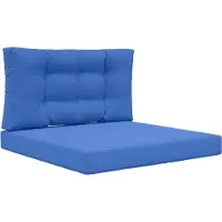 vidaXL Buitenbankkussen Polyester Koninklijk Blauw 80 x 80 cm
