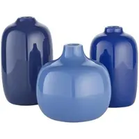 Blomus Vaas Ceola Blue (Set van 3)