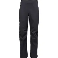 Black Diamond - Fineline Stretch FZ Pants - Regenbroek M - Regular, zwart/grijs