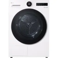 LG 9kg Warmtepomp droger Wit | Zelfreinigende condensor | Eco Hybrid | Sensor Dry | NL - RT90X8