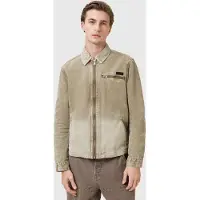 AllSaints Rothwell Washed Jkt Mire Brown Maat: XS | Spijkerjassen Outlet | Heren | Bruin