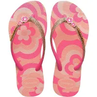 Havaianas HAV. KIDS SLIM GLITTER II BLOSSOM/Roze FLUX Meisjes Slippers - blossom/Roze flux