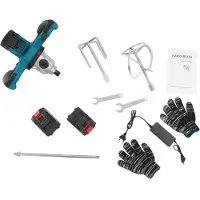 OEM Betonmengmachine, borstelloze motor, 6 snelheidsstanden, blauw