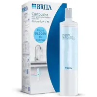 Brita Water Filtration System - MyPure Slim - Replacement Cartridge - Up to 1 Year of Filtered Water