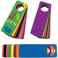 Colorations - versier je eigen deurhanger foam, set van 24