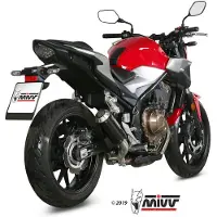MIVV Mk3 Honda Cb 500 F 2019-24 H.075.sm3c Niet Gehomologeerde Slip-on Uitlaatdemper