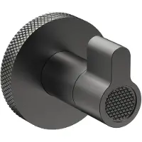 Saniclear London handdoekhaak gun metal PVD