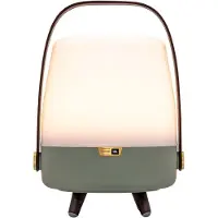 Kooduu Lite-up Play Mini Portable speaker lamp | Powered by SOUND BY JBL | Sand
