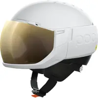 POC Levator MIPS, skihelm met vizier, hydrogen white