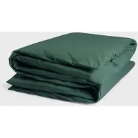 Yumeko Dekbedovertrek Percal Katoen 240x220 Groen - Eco, Bio & Fairtrade