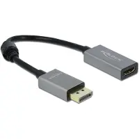 DeLOCK Actieve DisplayPort 1.4 naar HDMI-adapter 4K 60 Hz (HDR)