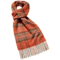 Bronte by moon Sjaal Tartan Antique Royal Stewart - Meriono Lamswol - 25 x 190 - Scotland