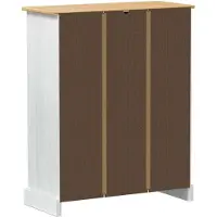 vidaXL Schoenenkast Wit 86 x 38,5 x 108 cm Massief grenenhout