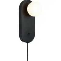 Good&Mojo Java Wandlamp | 1x GU10 3W | Met schakelaar | Zwart