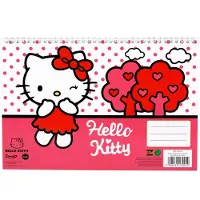 Javoli Hello Kitty Sweetheart A/4 spiraal schetsboek, 30 bladen