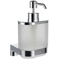 Ravak Chrome - Zeepdispenser met houder, glas/chroom X07P1367
