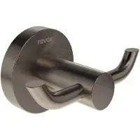Ravak Kona - Dubbele haak, geborsteld graphite X07P1326