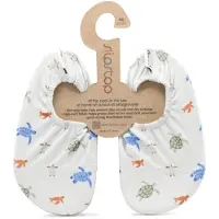 SLIPSTOP Turtles kinder schoenen met schildpadden wit maat 21/23