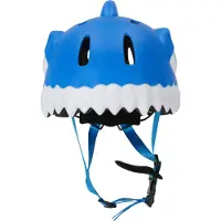 Crazy Safety Casque de Vélo pour enfants | Requin Bleu | | Certifié EN1078 || Maat: M (54-59 cm)