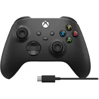 Microsoft Xbox Kabel + Xbox Wireless Controller Series Carbon Black