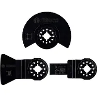 Bosch 3-delige multitool accessoireset tegels