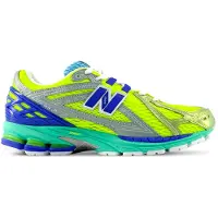 New Balance Sneakers laag '1906' blauw / neongeel / lichtgrijs