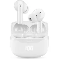 Cellularline 8018080490620, True Wireless Stereo (TWS), Gesprekken/muziek, 102 g, Koptelefoon met microfoon, Wit