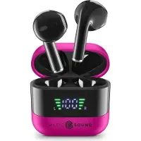 Music Sound Cellularline Music & Sound Bluetooth-oordopjes, kleur: roze