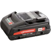 Rothenberger 1000002548 RO BP 18/4 Reserve-accu 18 V 4 Ah Li-ion