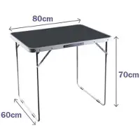 Marbueno Summer 10029g Folding Table Zilver