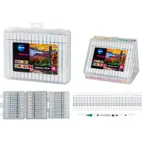Centrum 48 sketch markers - set van 48 - naaldpunt en beitelpunt - 1,4 en 5 mm (set van 48)