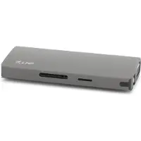 LMP USB-C Travel Dock Gris Sidéral - Dock USB-C 9 ports