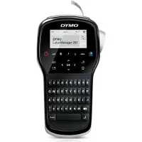 Dymo LabelManager 280 QWERTY UK Stekker, Etiketteringsapparaat, Zwart, Zilver