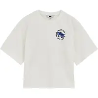 We fashion Shirt 'Meisjes' kobaltblauw / zwart / wit