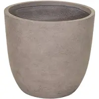 Mega Collections B.V. Pot egg clayfibre d39h38 zand