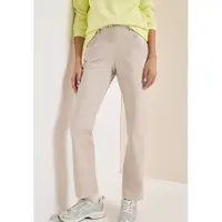 Cecil Dames Broek met gewassen look - Beige - 27