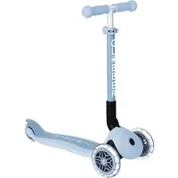 Globber Junior 3-Wiel Scooter Opvouwbaar Verlichting Eco Bosbes