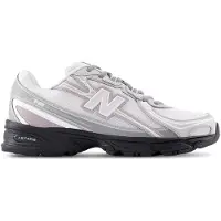 New Balance Sneakers laag '740' rookgrijs / pastelgroen / oudroze / wit