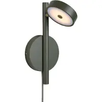 Good&Mojo Wandlamp Okinawa, dimbaar, groen, Woon-/ Eetkamer, Hout, Modern, wandlamp